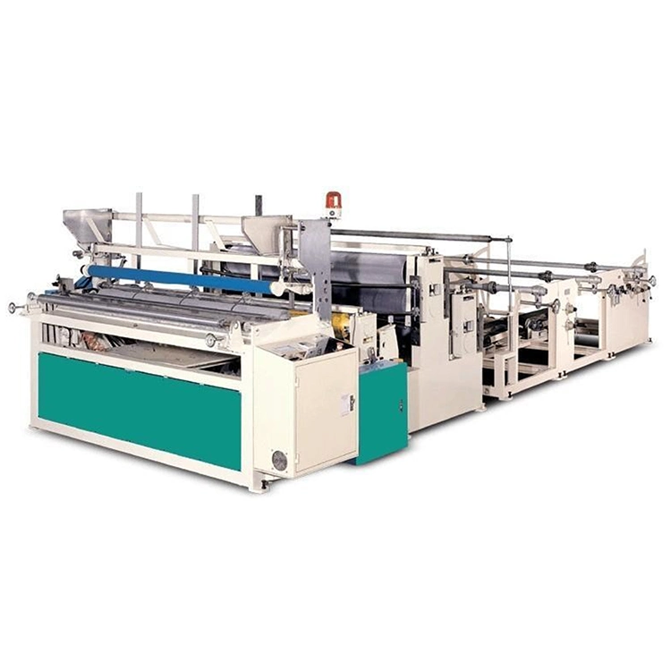 Máquina de hacer un pañuelo de papel Rollo de papel higiénico de la máquina de rebobinar