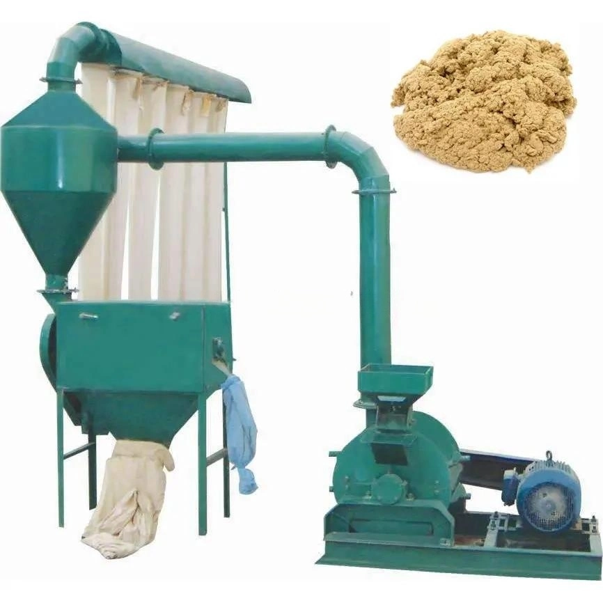 Low Cost Good Quality Wood Flour Making Machine Pine Wood Powder Mill Wood Powder Making Machine