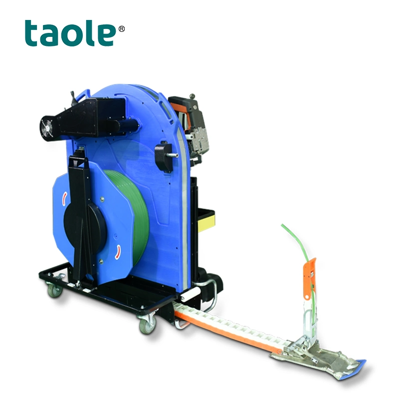 Ergonomic Pallet Strapping System for Pallet Strapping