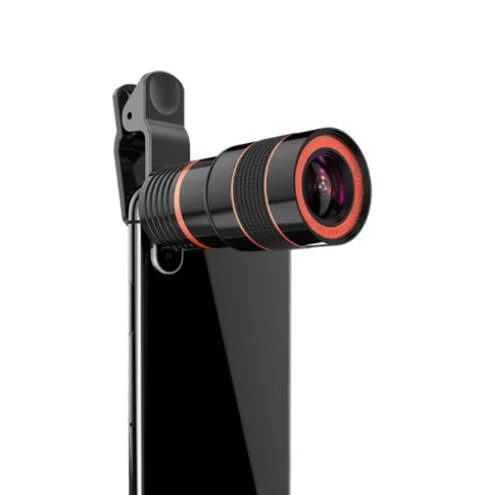 HD 8X Mobile Phone Cellphone Clip Zoom Lens