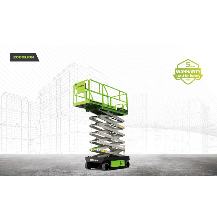 Zoomlion 14m Scissor Lift Aerial Work Platform for Sale Zs1414HD