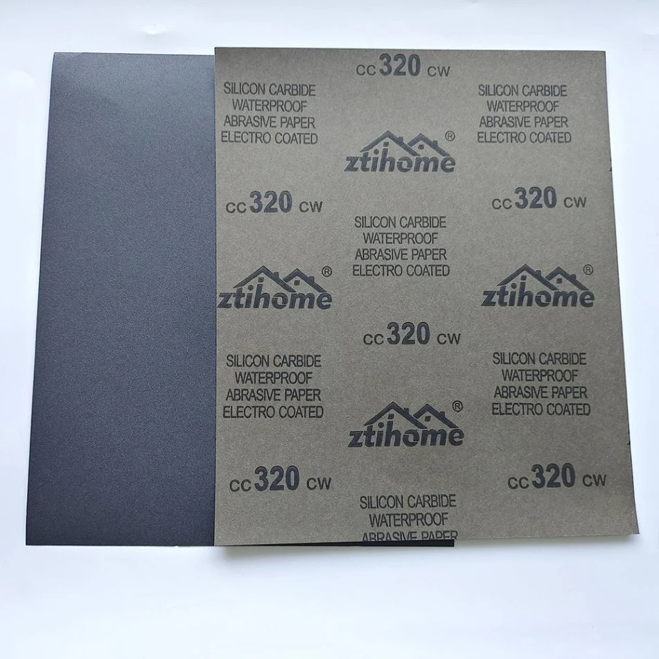 Abrasive Lixa Sandpaper 9X11" 230X280mm Wet&Dry Sandpaper 80~2500 Grit Latex Waterproof Paper Silicon Carbide Sand Paper