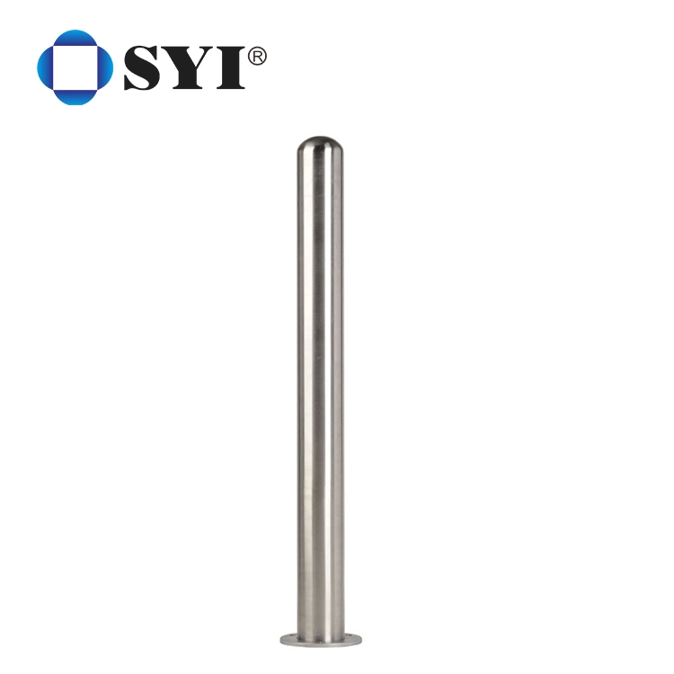 OEM Safety Manual Bollard Traffic Security Parking Post Fixed Stainless Steel Bollards Barrier Pole Supplier