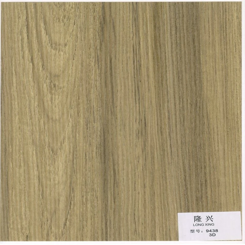 Polyurethane Resin (PU) Coated Decorative Printing Paper for Wood Panel Facing Decoration