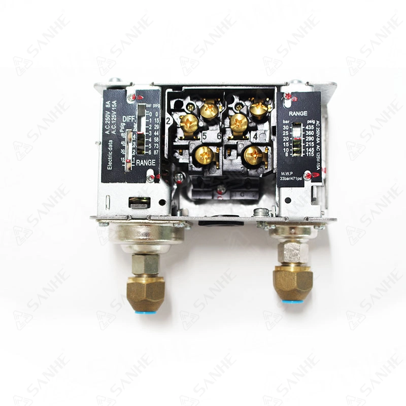 High quality/High cost performance  Dual Adjustable Pressure Control Switches