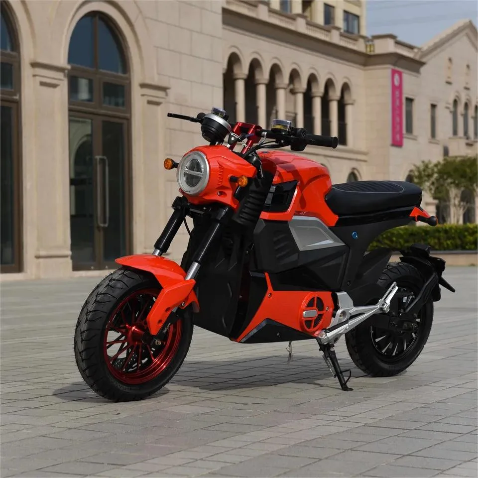 Высокая скорость Длинный диапазон E5 электрический мотоцикл 72V литиевая батарея высокой производительности электрического мотоцикла