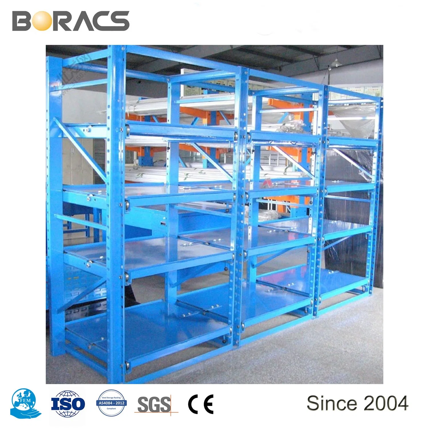 Special Drawer Type for Storage Heavy Mold/Mold Rack/Mold Shelving/Drawer Rack/Pull out Racking