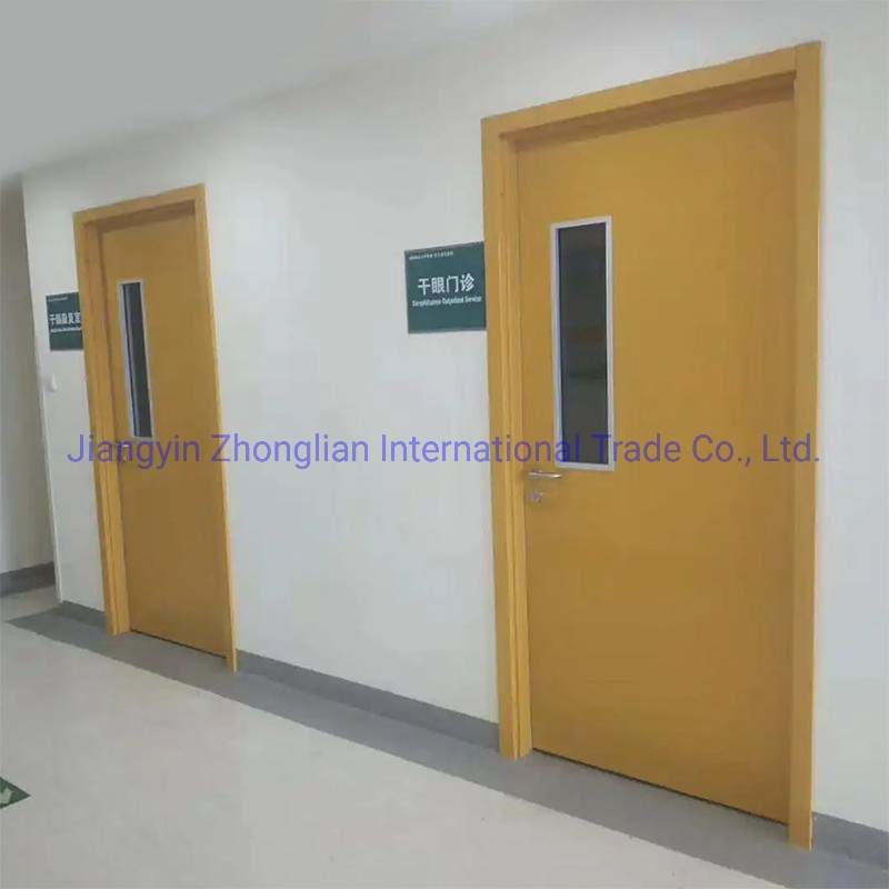 Designs Modern Metal Door Hospital Cleanroom Glass Steel Interior Door