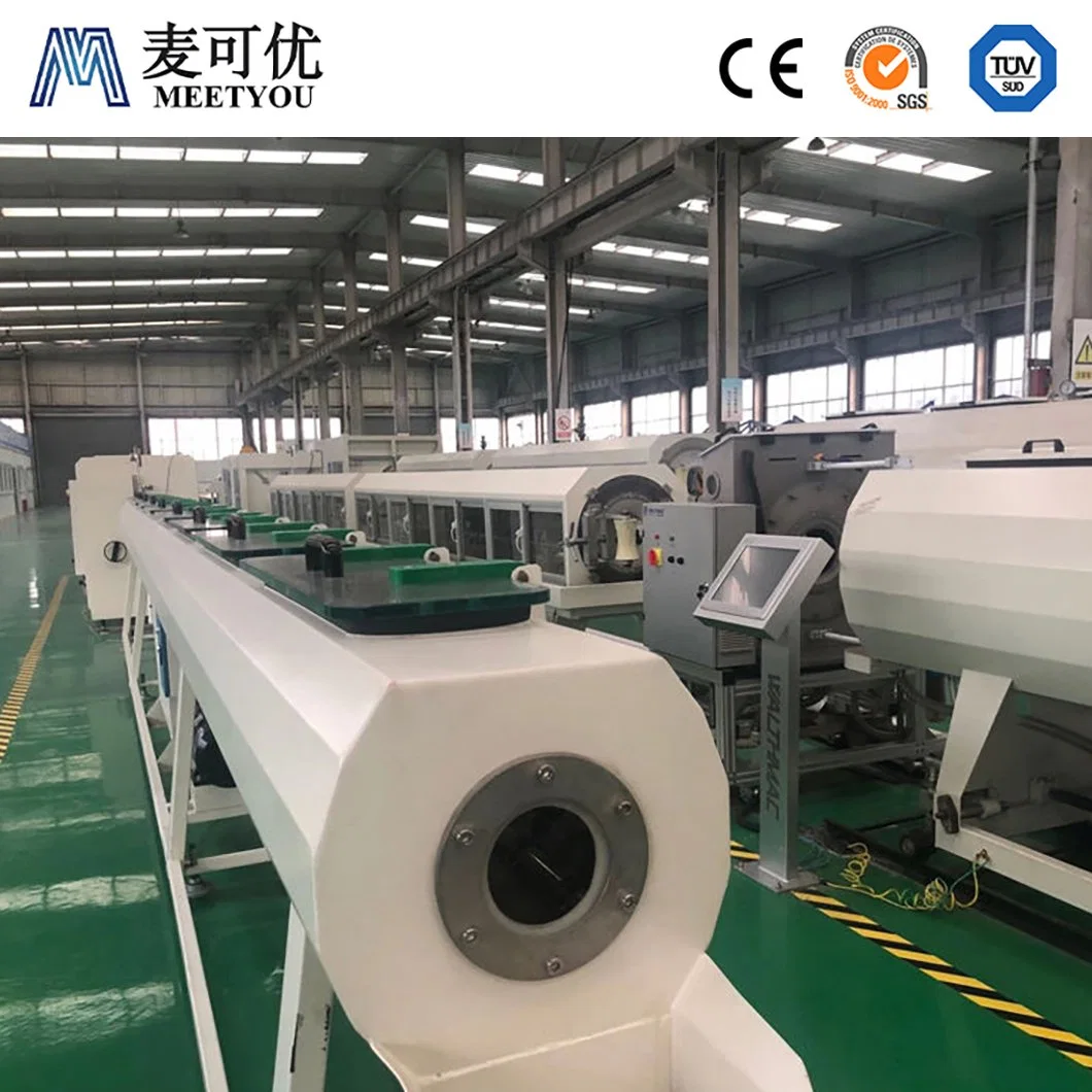 China buena calidad HDPE/PP Krah espiral Winding tubería de aguas residuales Extrusión Línea de producción