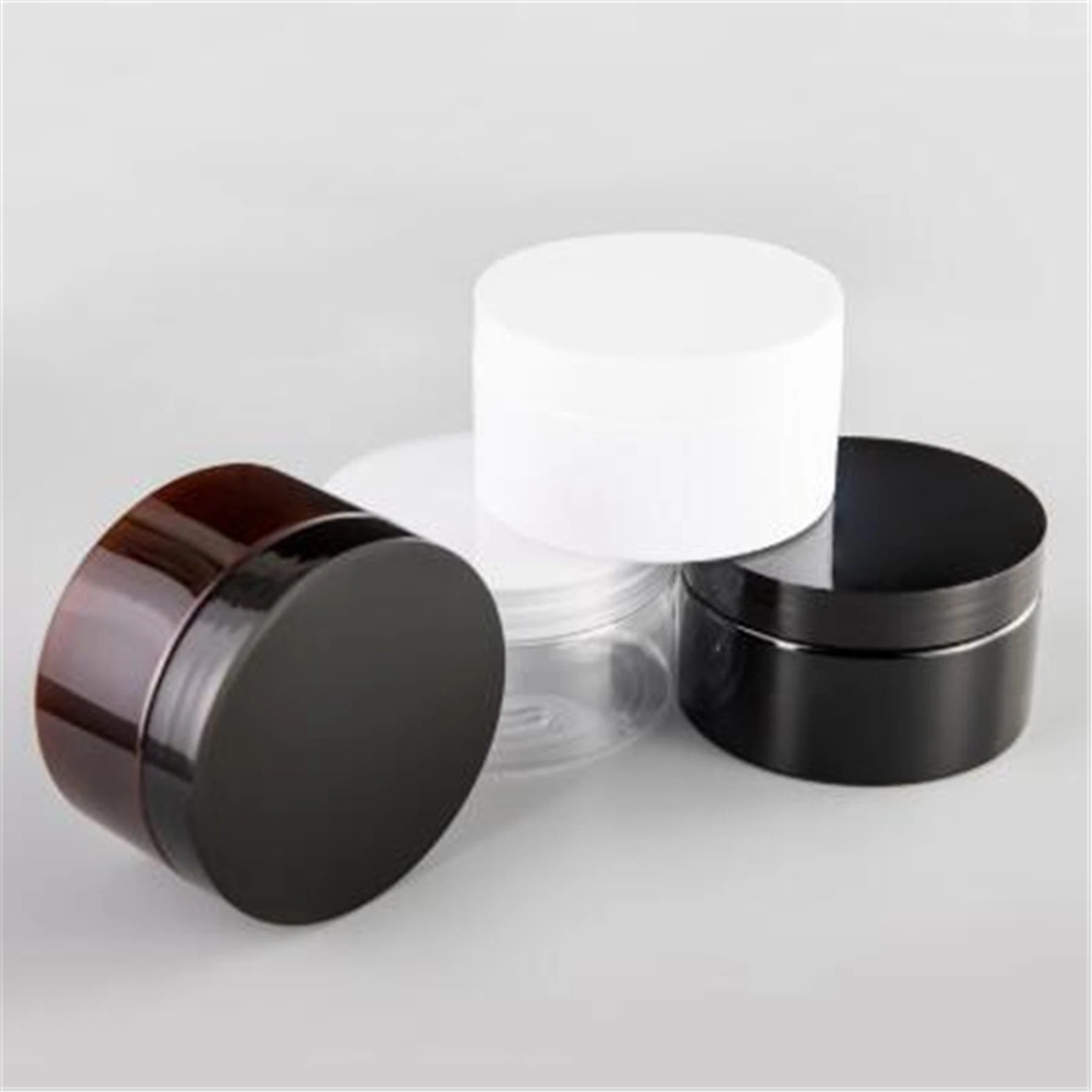 Blue Style Plastic Cosmetic Jars