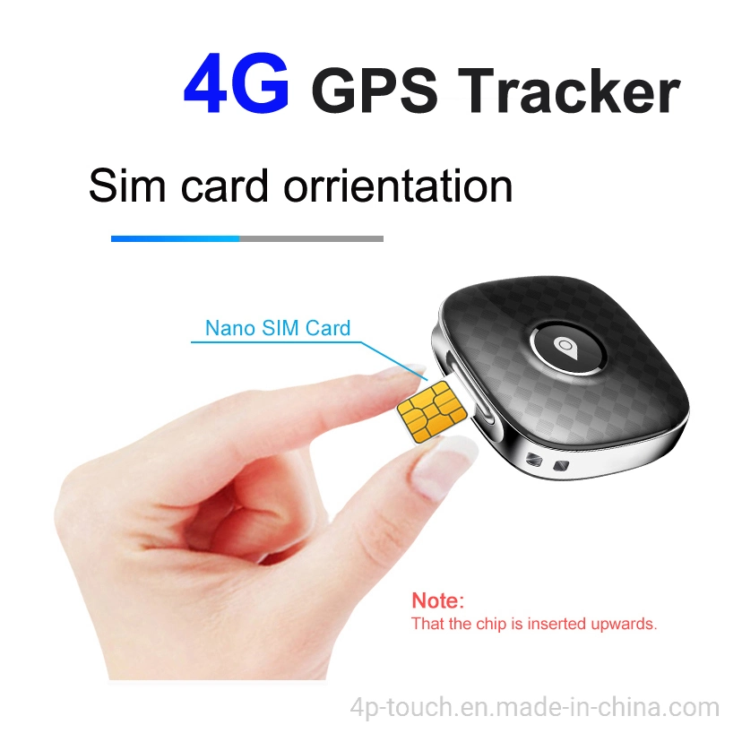 Nouveau design LTE IP67 étanche Lbs WiFi Multi Tracking Chiots Mini GPRS Tracker GPS avec collier pour la sécurité des animaux de compagnie PM04C.