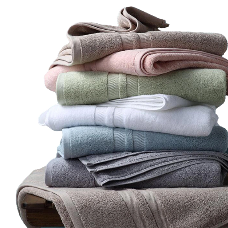 100% Cotton Bath Towels Set for Bathroom for Hotel SPA
