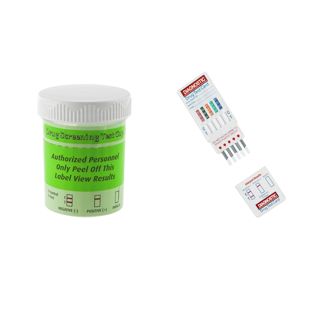 Singclean OEM CE-zugelassener Großhandel/Lieferant Rapid Medical IVD-Diagnose Urin Droge of Abuse Test Cup für zu Hause