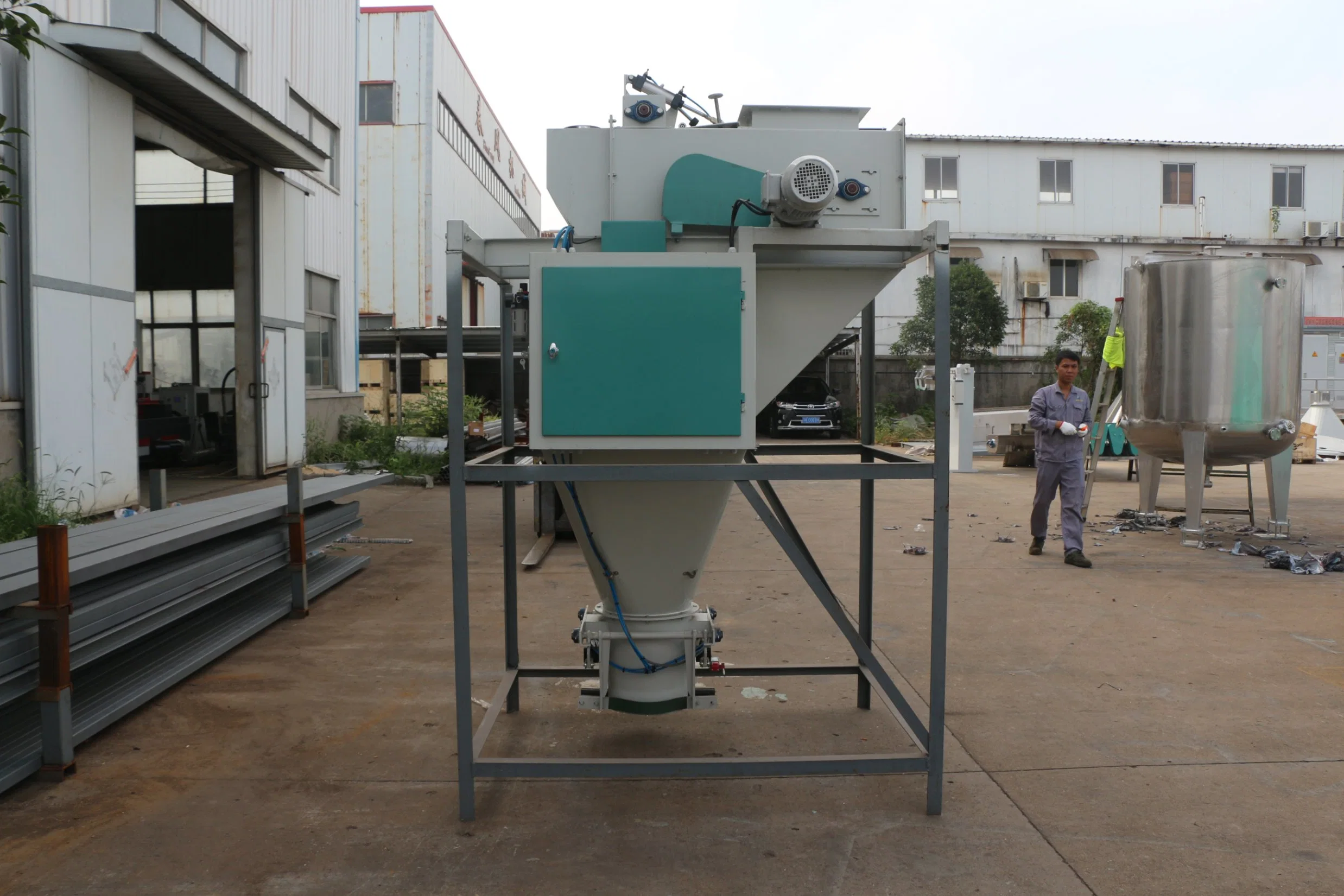 Balance de poids de la machine à alimentation par courroie à godet unique pour le dosage Emballage