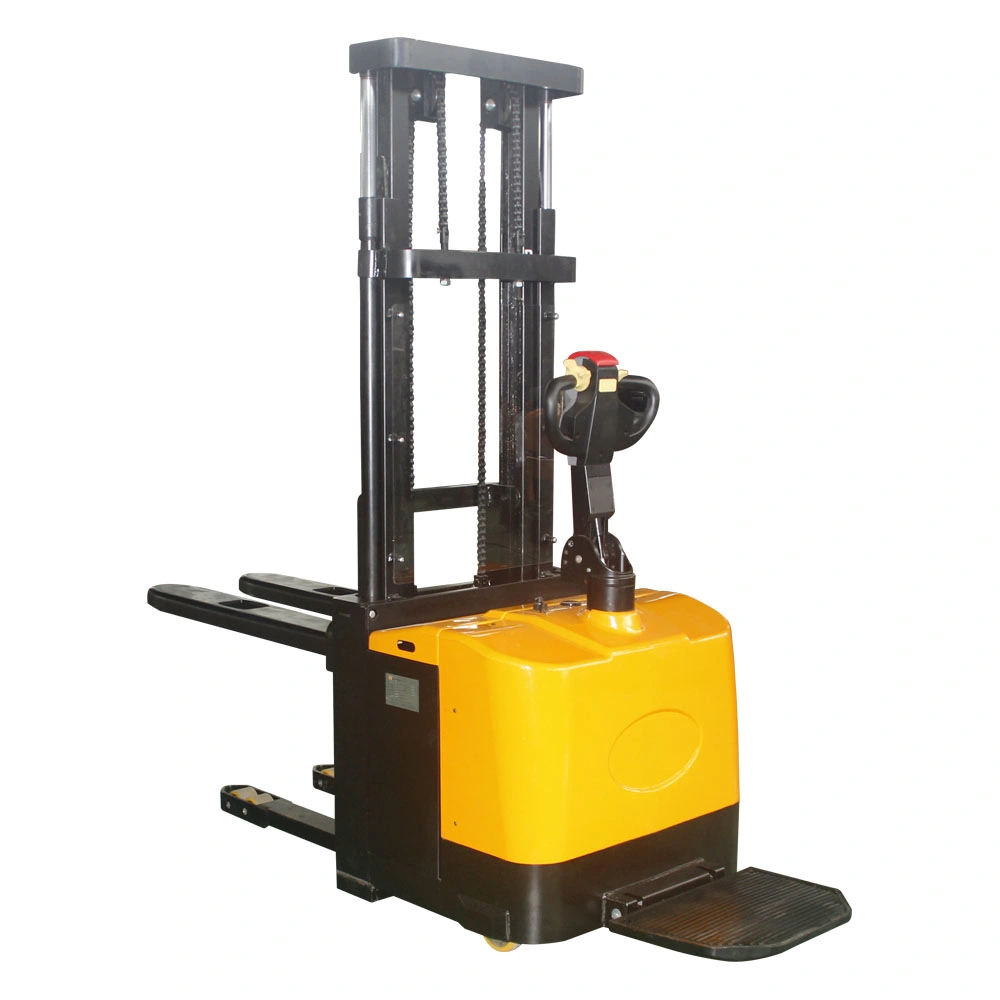 2t 1.6m Full Electric Battery Powered Lift & Drive Hydraulic Straddle Pallet Stacker