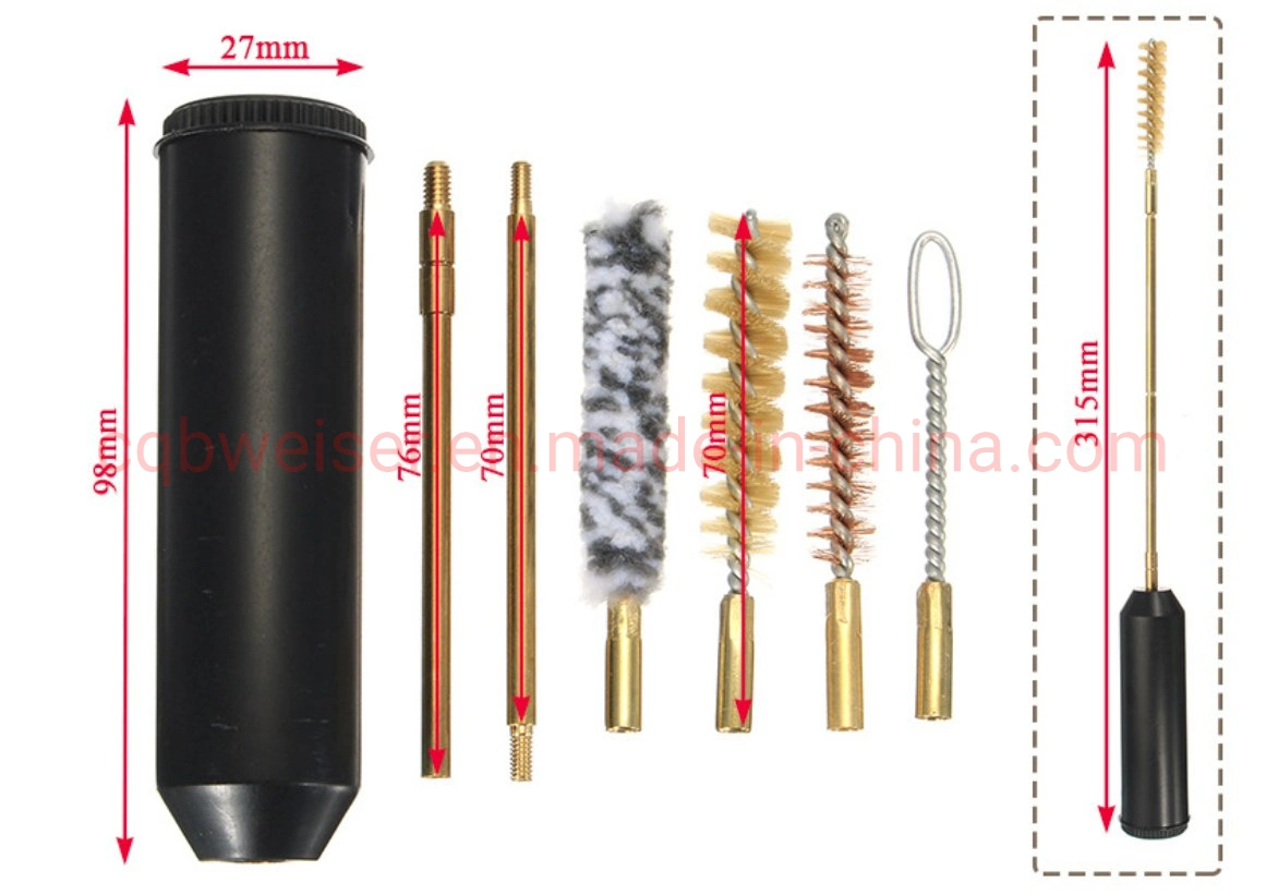 Pistol Barrel Brush Steel Wire Abrasive Wire Pipe Brush