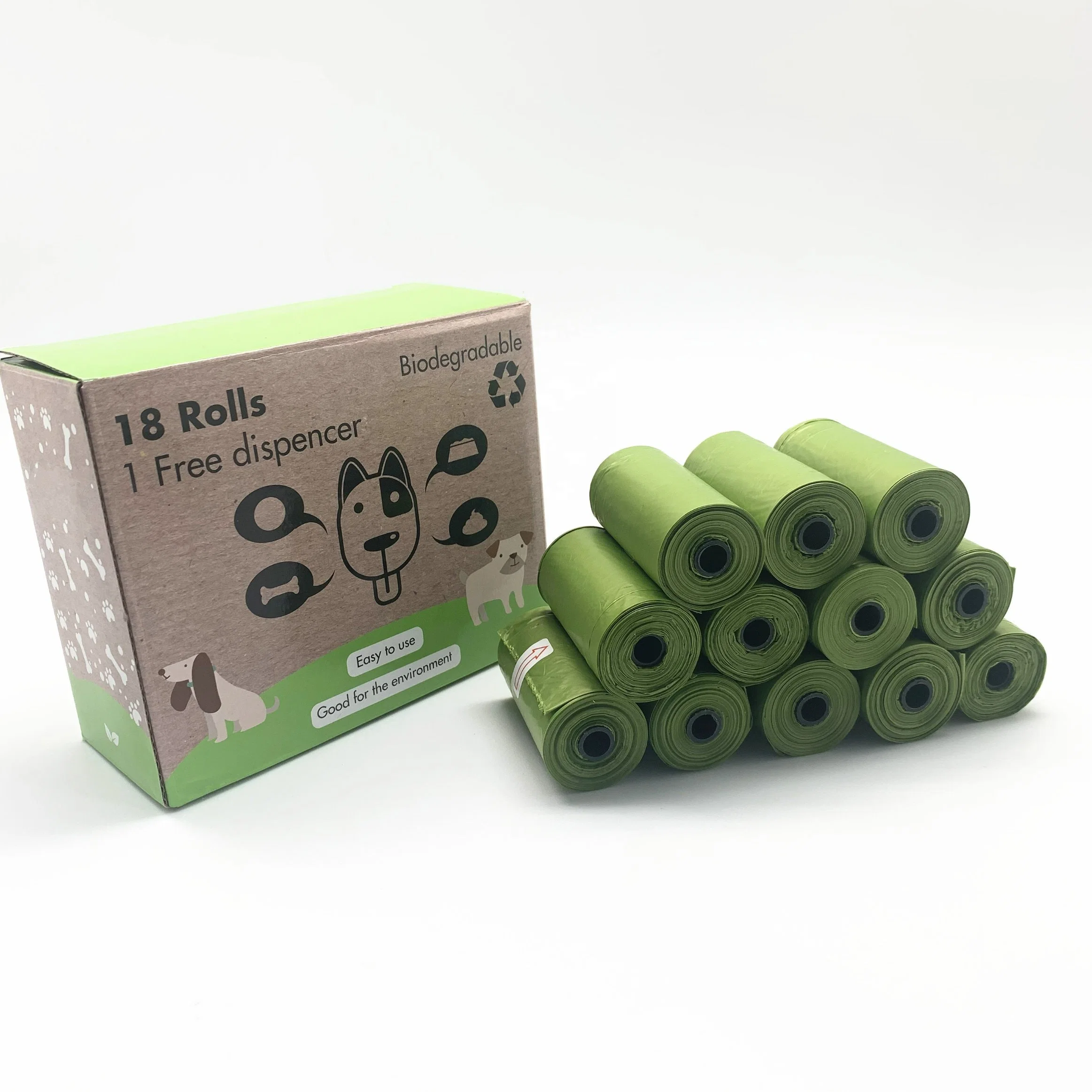 Dog Poop Bags Dispenser Refill Rolls