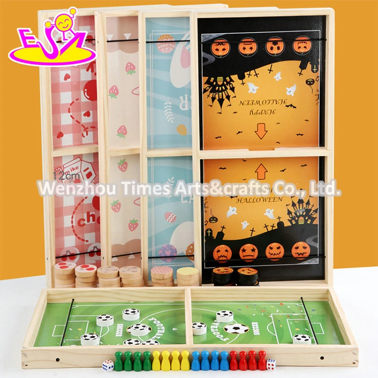 New Design Cute Wooden Cartoon Bear Board Chess Games for Kids W11A134c