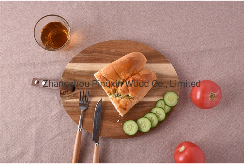 Wholesale/Suppliers From China Hotel Acacia Wood Chopping Board with Hanging BSCI