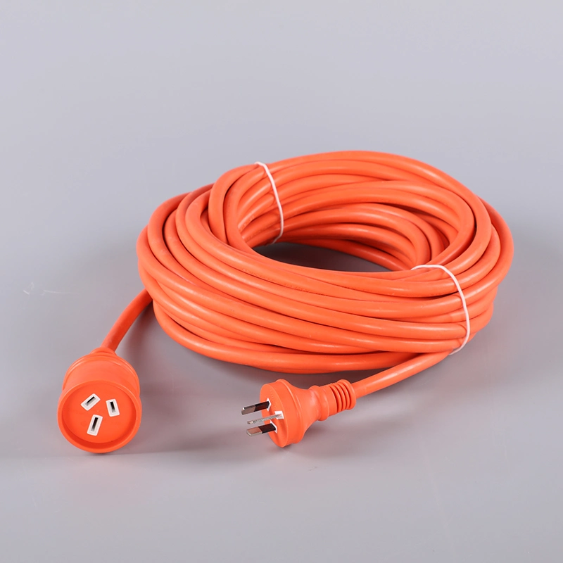 15A SAA Approved AC Power Extension Cord Socket Fitted with LED Light (AL108L)