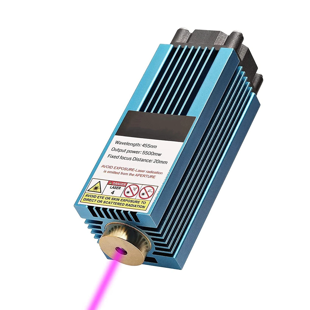 Лазерное дерево Новый лазерный модуль с регулируемым фокусным расстоянием 450 нм для станков с ЧПУ