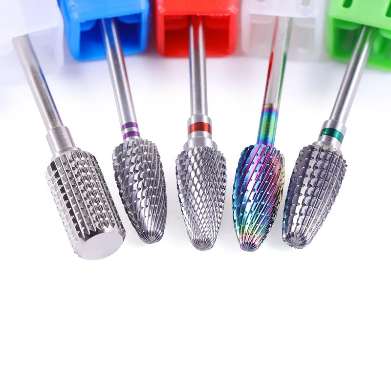 Tungsten Steel Polishing Head Nail Drill Bits Cutter