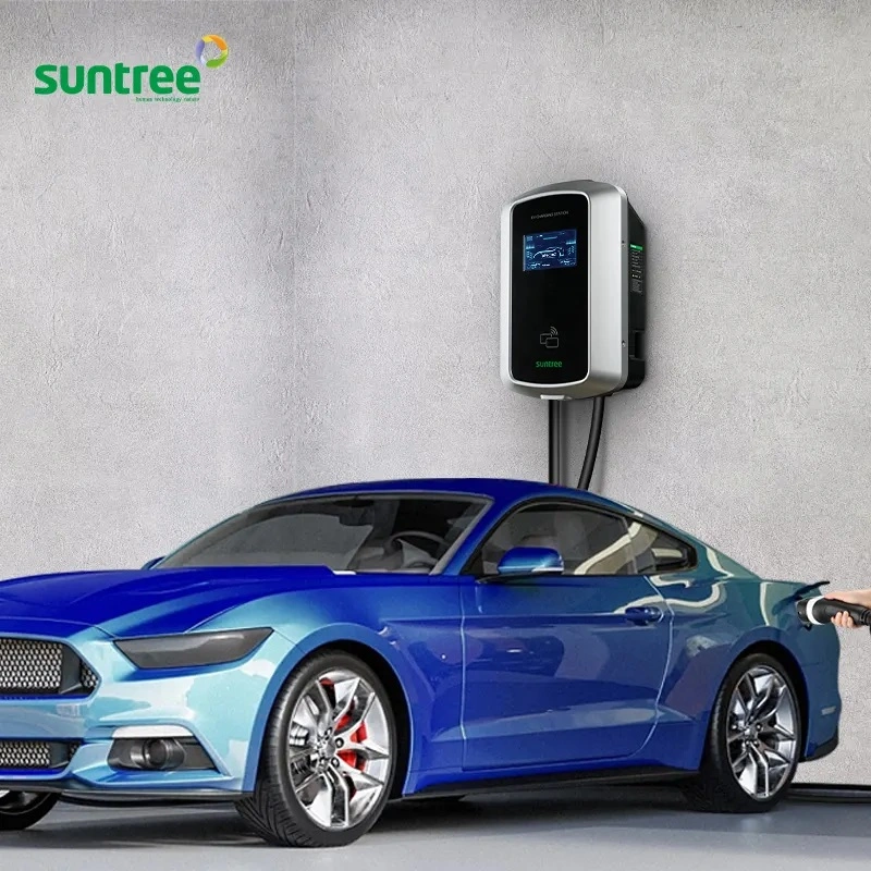 RFID Card Three Phase Electric Vehicle Charging Station Wall Box 22kw EV Car Charger
