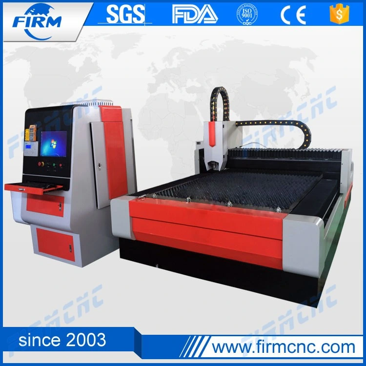 Double Working Tables 4kw Ipg Fiber Laser Metal Cutting Machine