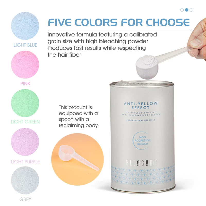 Top Quality Anti Yellow Hair Bleaching Powder for Hair Color