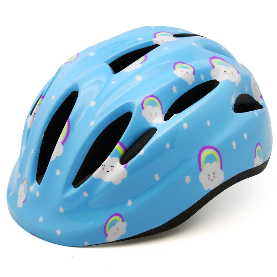 Casco de skate para niños con diseño personalizado y rueda de PVC