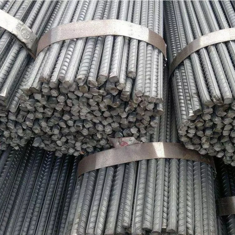 Rebar 6mm 9mm 12mm HRB500 Earthquake Resistance Reinforcing Deformed Steel Iron Bar Ribbed Bars