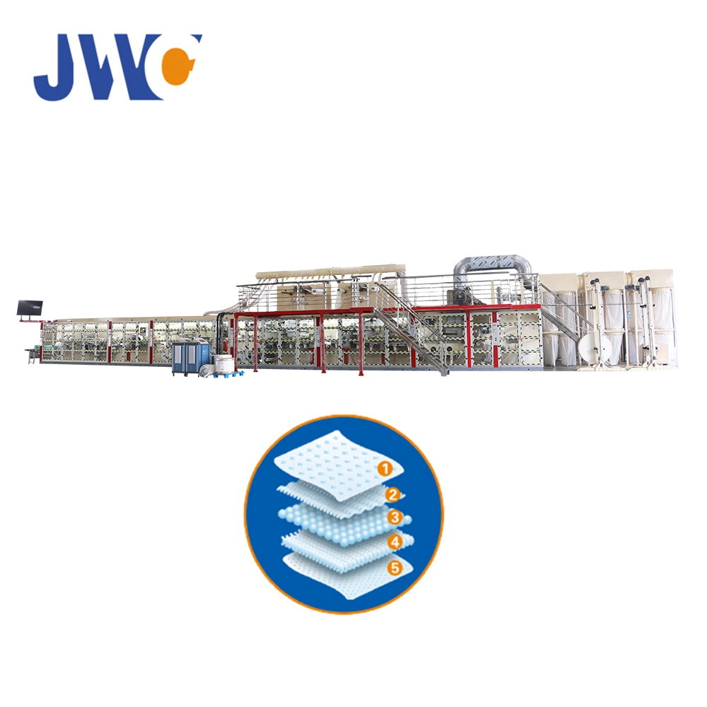 Field Installation, Commissioning and Training 2022 Jwc Napkin Machine Line