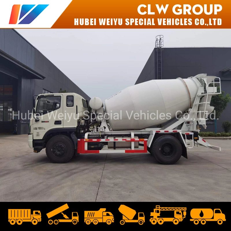 Foton Rowor 5.5cbm Concrete Mixer Cement Mixer Drum Truck