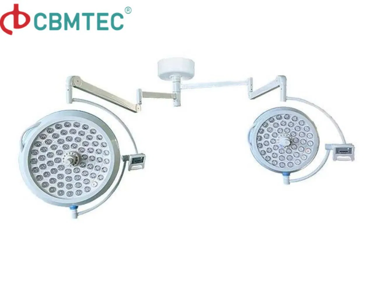 Équipement médical appareil hospitalier patient utilisation Double Head LED fonctionnement Lampe éclairage chirurgical de l'hôpital