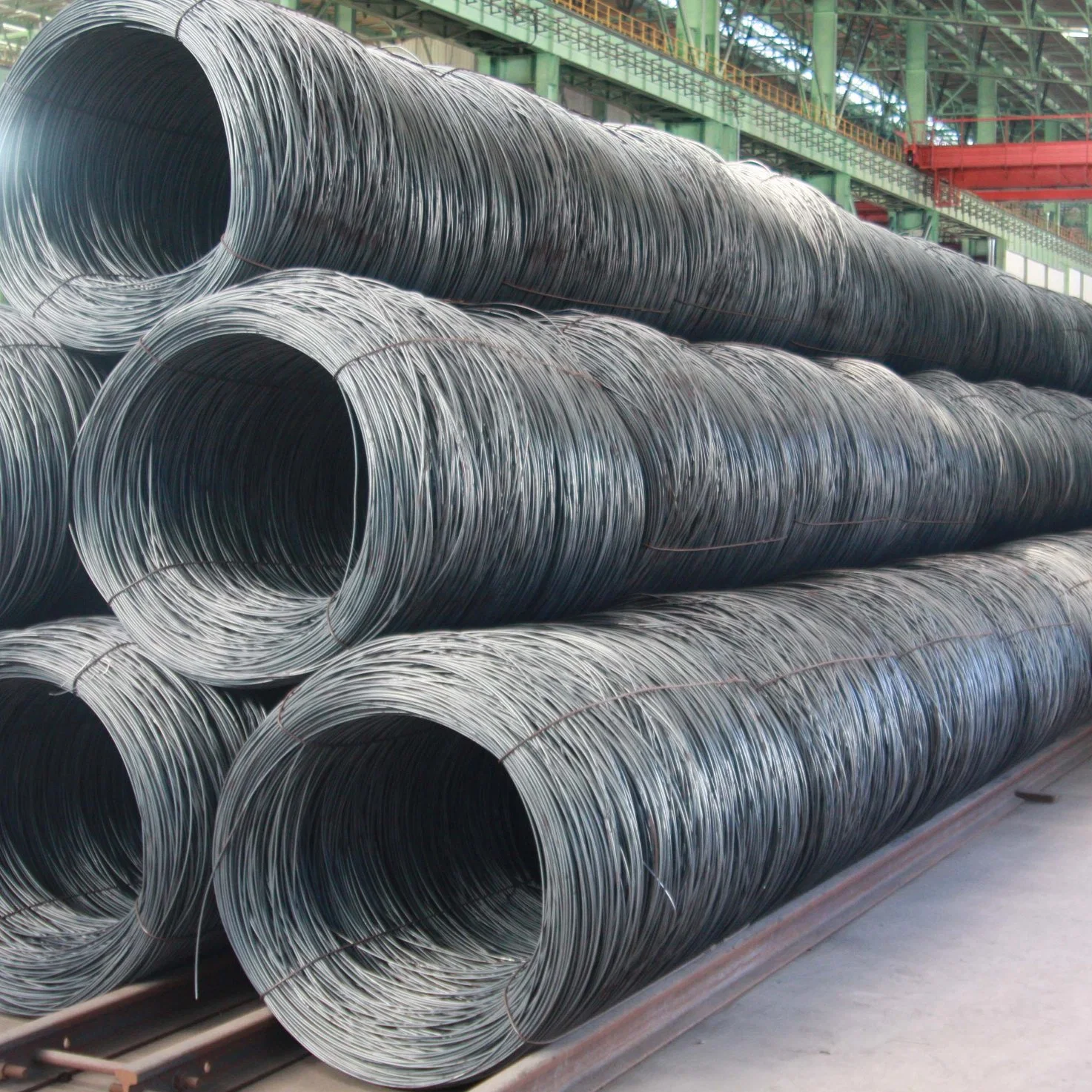 ASTM SAE1006/1008 Grade Building Materialhot Rolled Steel Wire