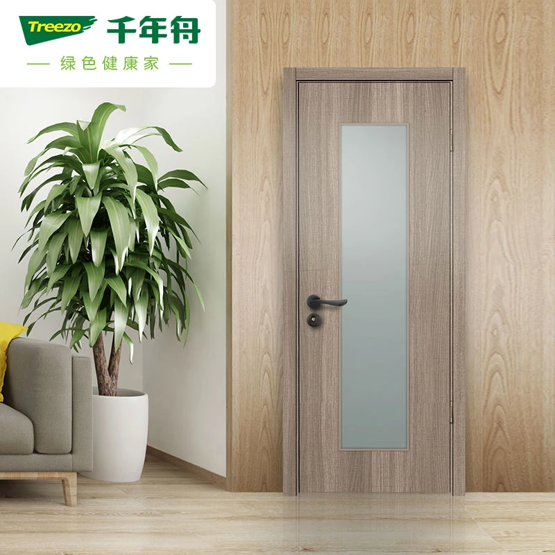 Wholesale/Supplier Price OEM Waterproof Modern Flush Wooden Room Door PVC Interior Wooden Doors