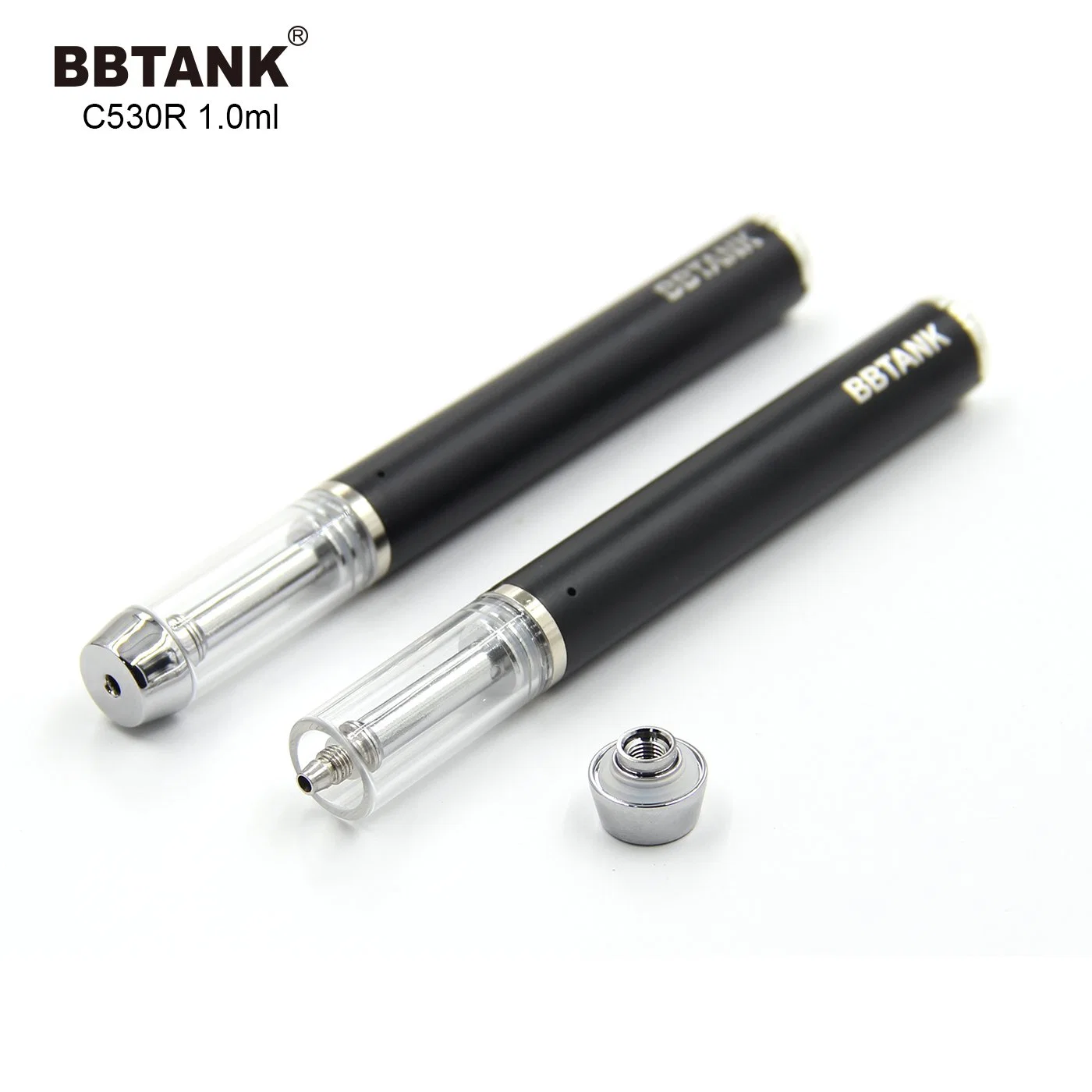 قلم Vape لخرطوشة الزيت الفارغة Bbtank، ملف من السيراميك سعة 0.5 مل، 1 مل