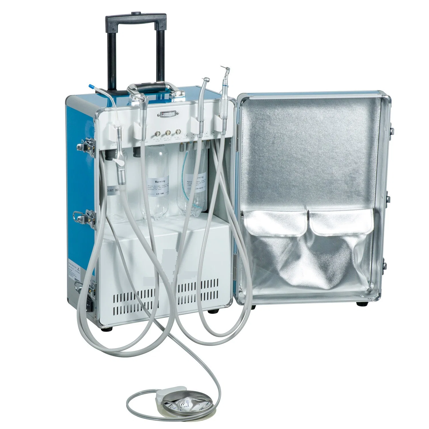 Mt Medical CE Approved Mobile Dental Equipment with 4 PCS Accessories for Vet Hospital