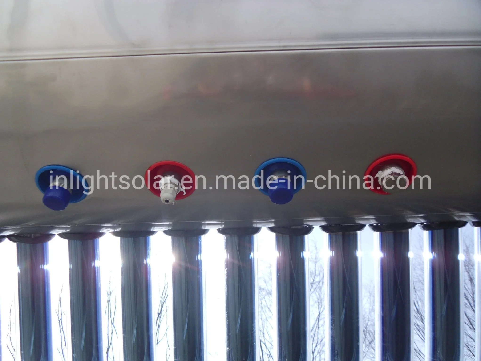 Stainless Steel Compact Pressurized Heat Pipe Solar Energy Water Heater