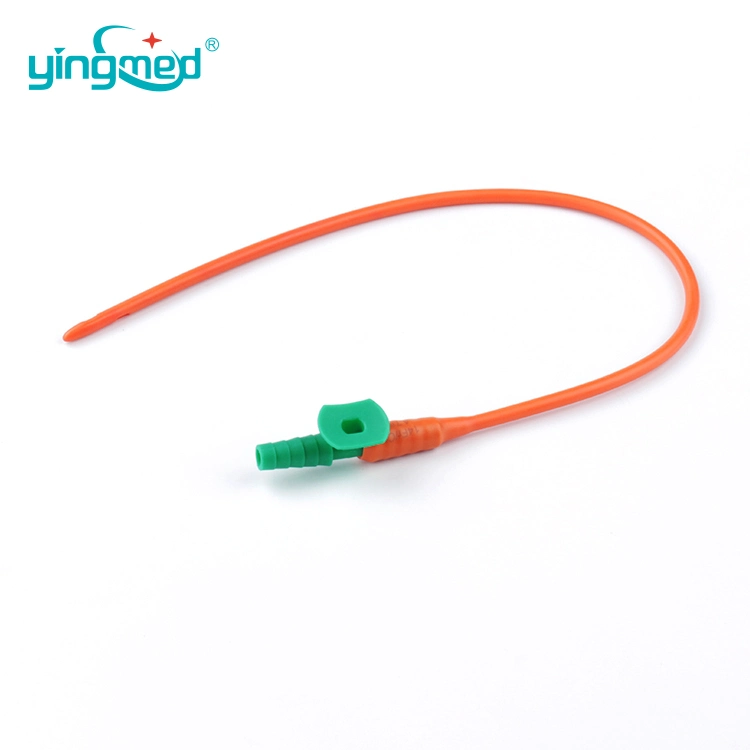 Korean Sterile Medical Red Rubber Latex Suction Catheter