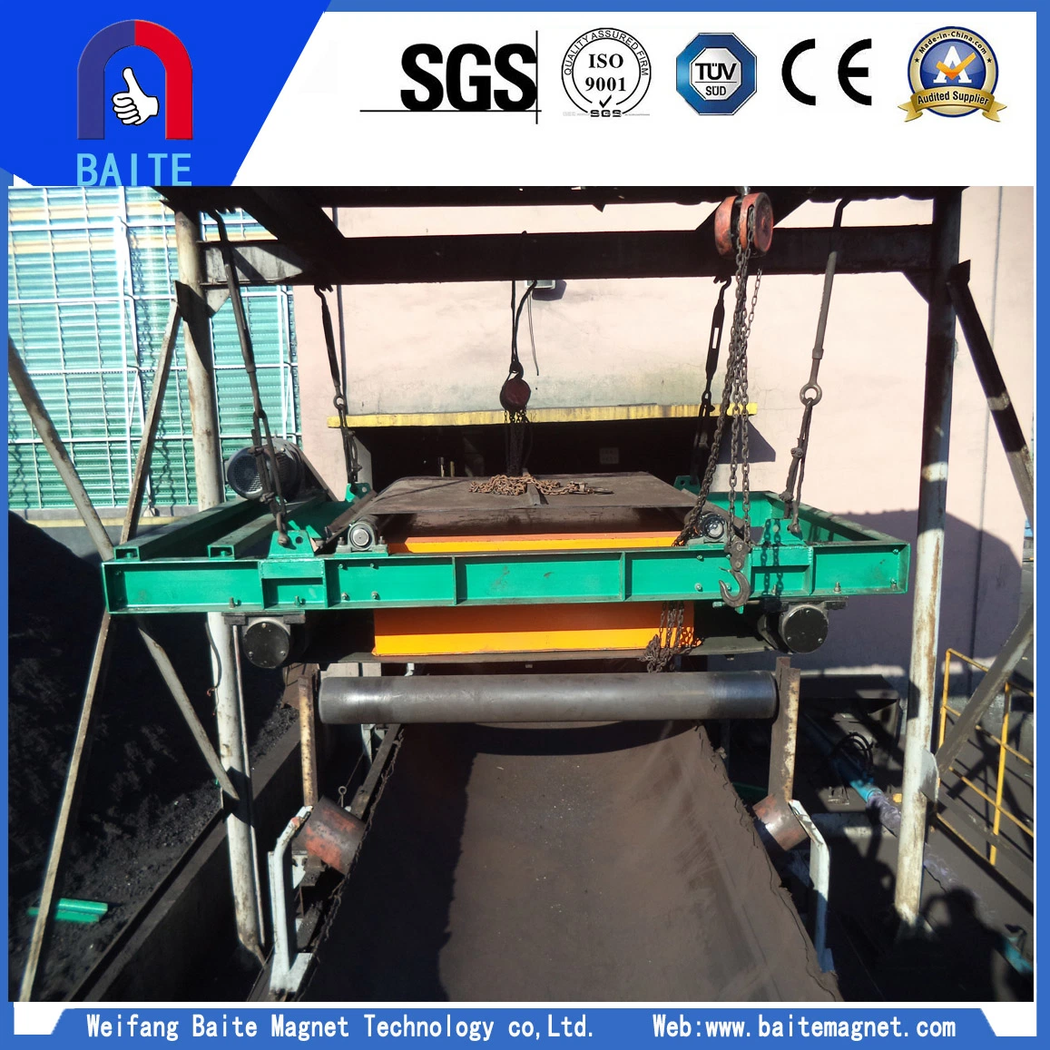 New Type Energy Saving Permanent Magnetic Separator for Sale