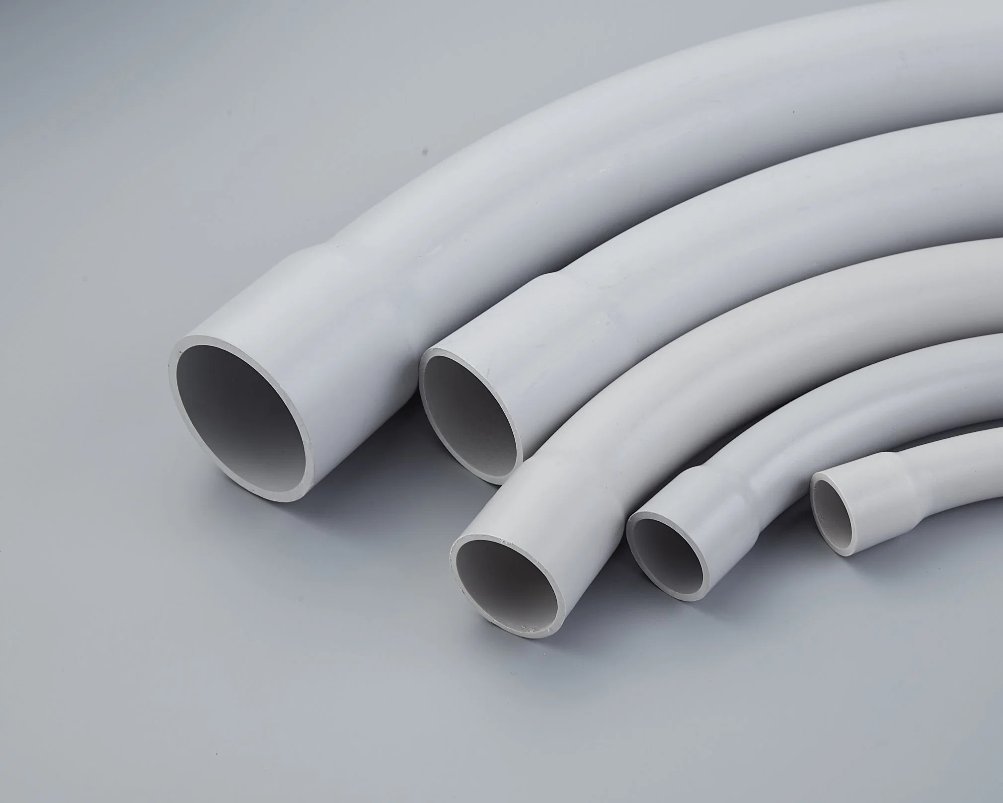 PVC 90 Degree Elbow Flexible Electrical PVC Conduit Fittings Connector