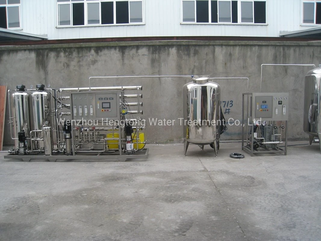 Krankenhaus RO und EDI Reinstwasser-Aufbereitungssystem 500L/H-10000L/H