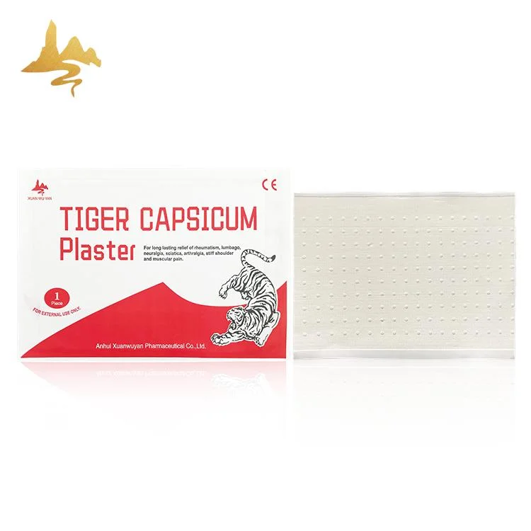 China Manufacturer Cotton Fabric Pain Relief Capsicum Tiger Balm Plaster