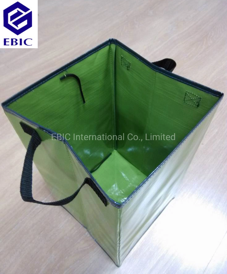 Recogida reciclada personalizada a prueba de humedad Medio ambiente basura Sorting Bag Rebox Caja verde