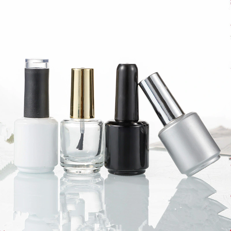 High quality/High cost performance Low MOQ 15ml Empty Gel Nail Polish Bottle Packaging Nail Glass Bottle