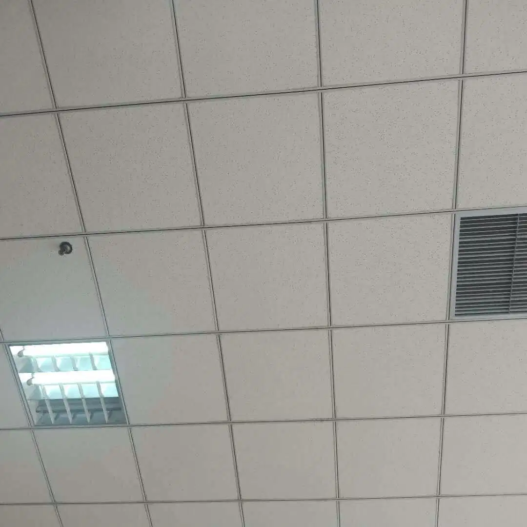 Mineral Fiber Ceiling Tiles with Suspended Systems Acoustic Ceiling Mineral Fiber Board