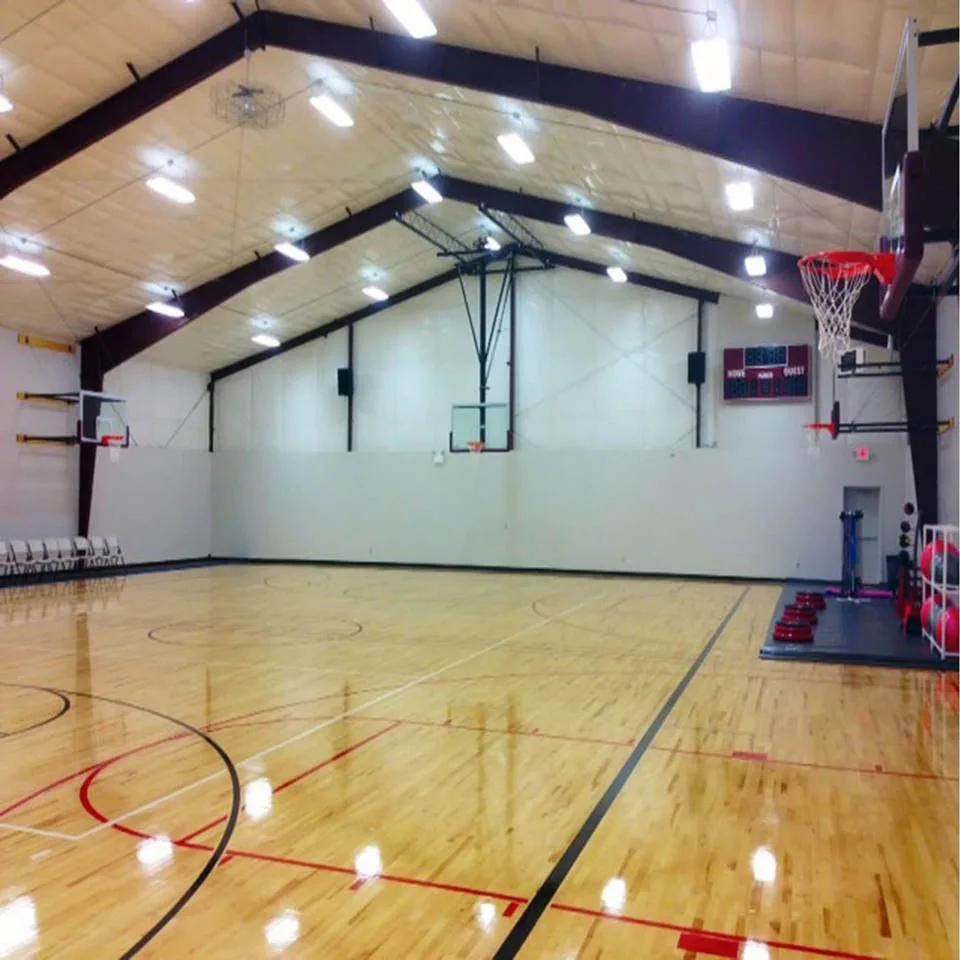 Fertighaus Indoor Basketball Stahlkonstruktion Stadion Konstruktion