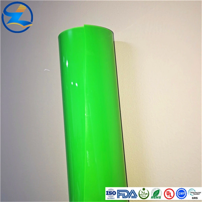 Plástico PVC hoja transparente APET HIPS PVC película en rollo para Termoformado