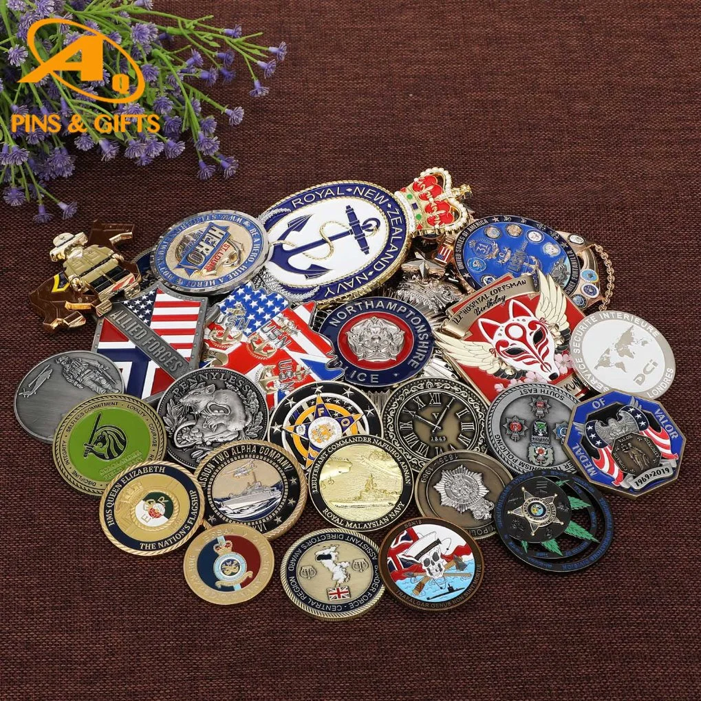 China Großhandel/Lieferant Kundengebundene Logo 3D Abzeichen Souvenir Gold Militär Metall Handwerk Bitcoin Spiel Token Gedenkstein Antike Alte Seltene Replik-Medaille Challenge Mint Coin